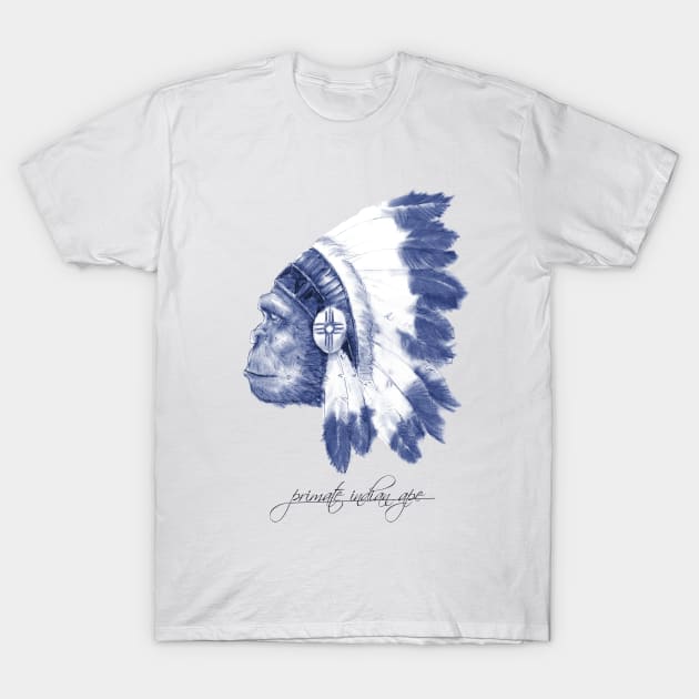 Indian Primate Ape T-Shirt by primate